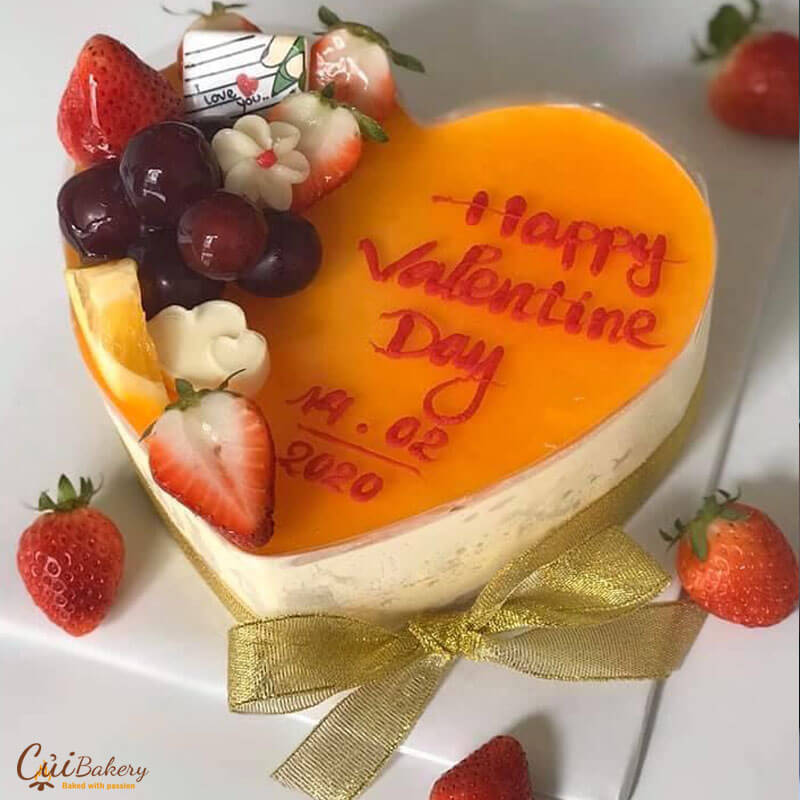 Mẫu Bánh Mousse Chanh Dây - MCD005