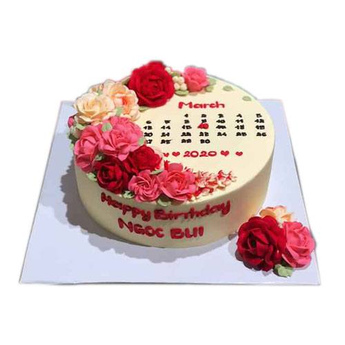 Mẫu Bánh Kem Bơ Phe - MBP002