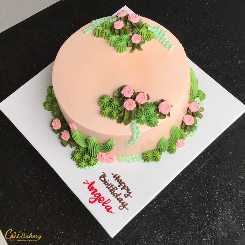 Mẫu Bánh Kem Bơ Phe - MBP003