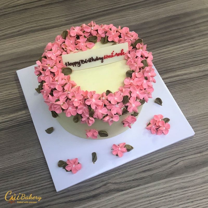 Mẫu Bánh Kem Bơ Phe - MBP005