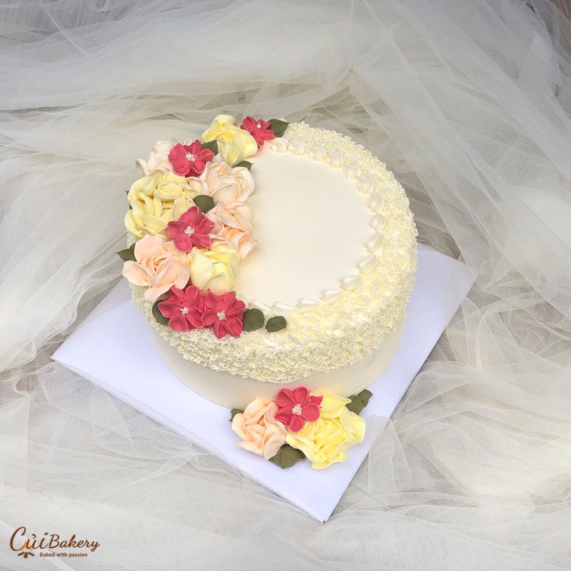 Mẫu Bánh Kem Bơ Phe - MBP006