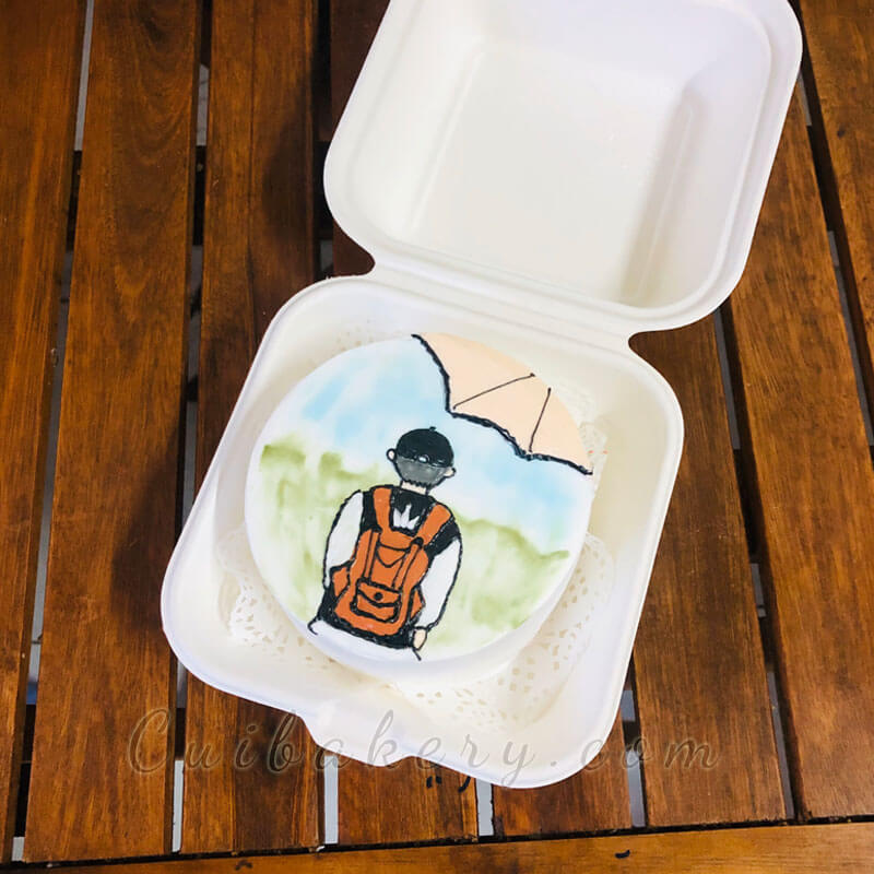 Mẫu Bánh Vẽ Hình - MVH046