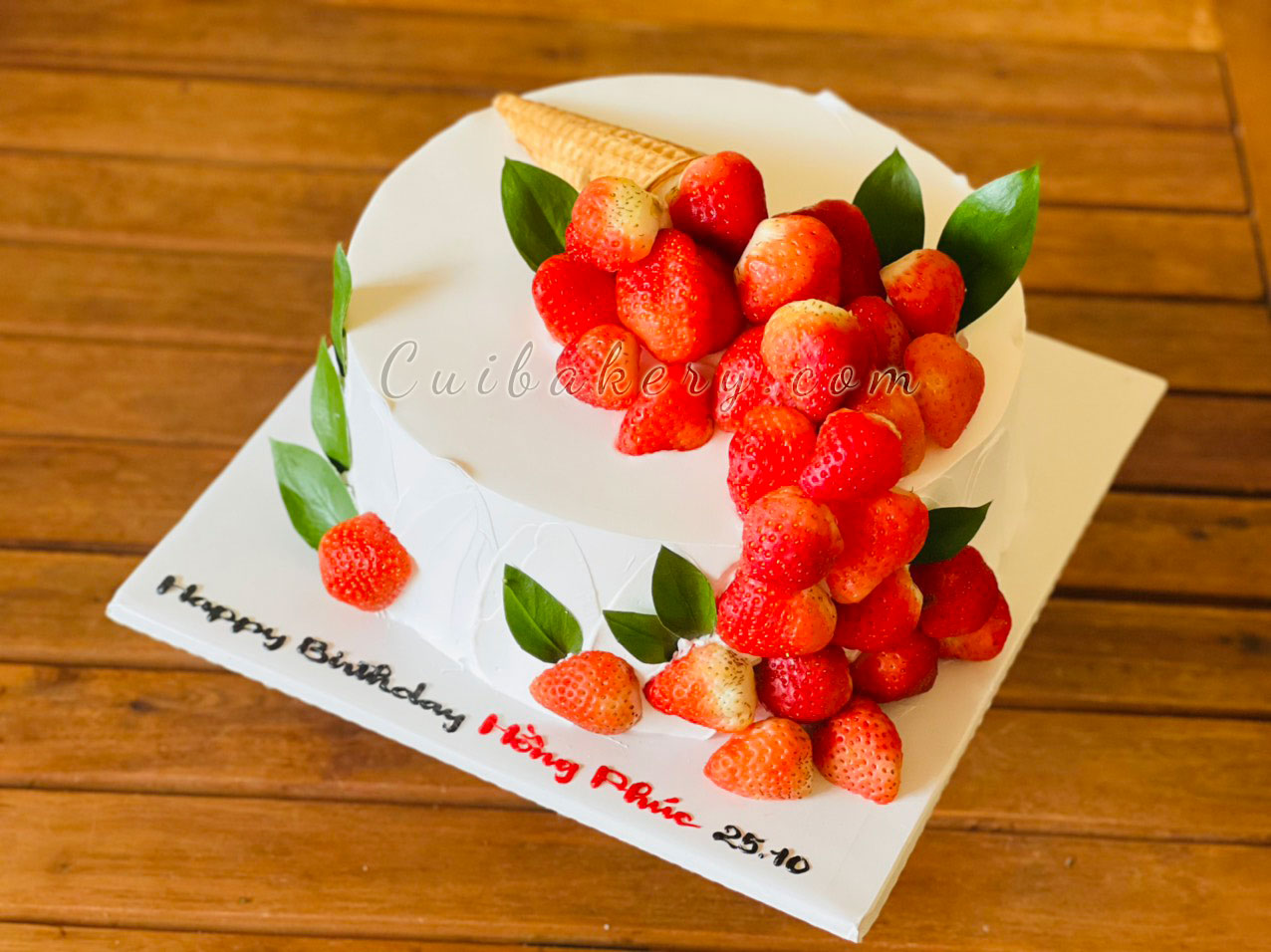 Mẫu Bánh Kem sữa tươi - MST204