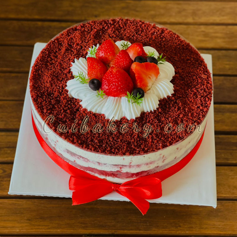 Mẫu Bánh Red Velvet - MRV017