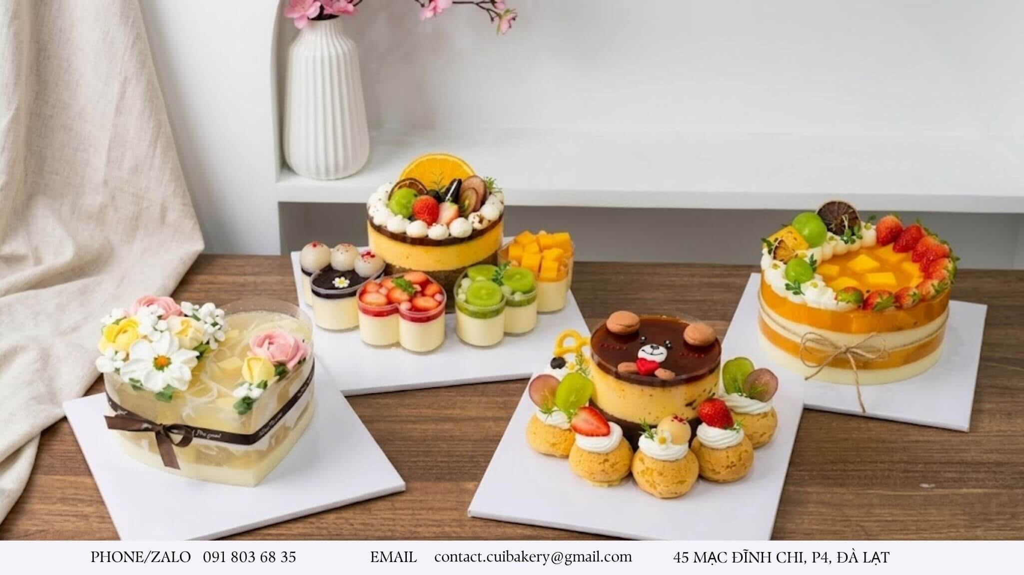 Quên Đặt Bánh Sinh Nhật? Củi Bakery Có Bánh Gấp Trong Ngày Tại Đà Lạt