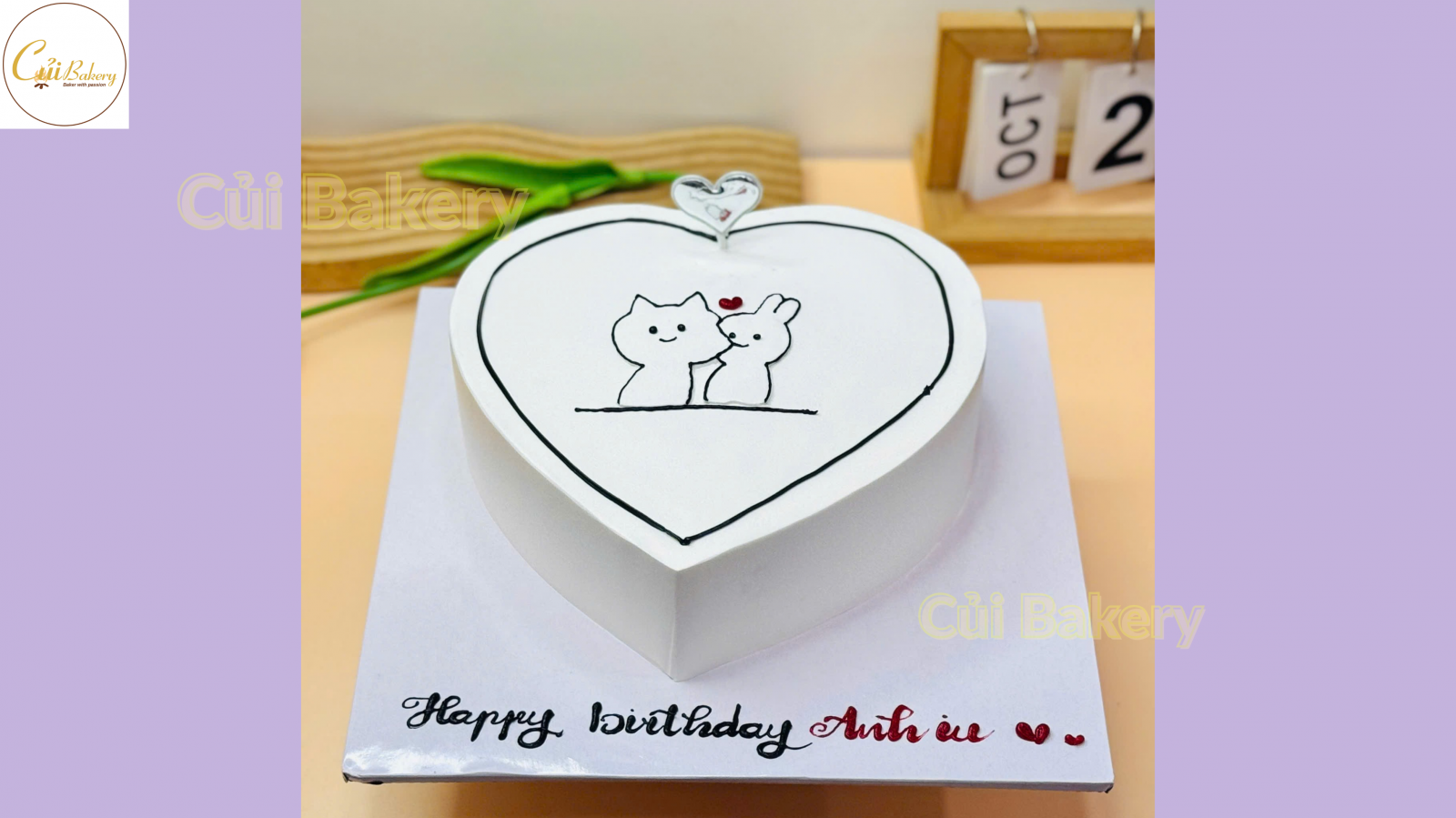 bánh kem cho nam tại Đà Lạt, Bánh minimalist