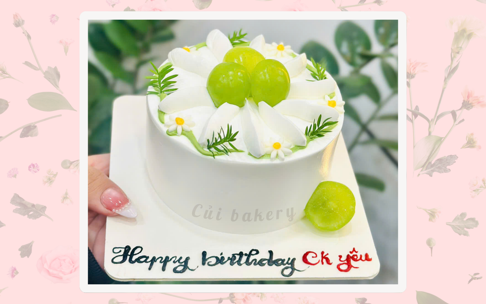 bánh mini tiệc nhỏ