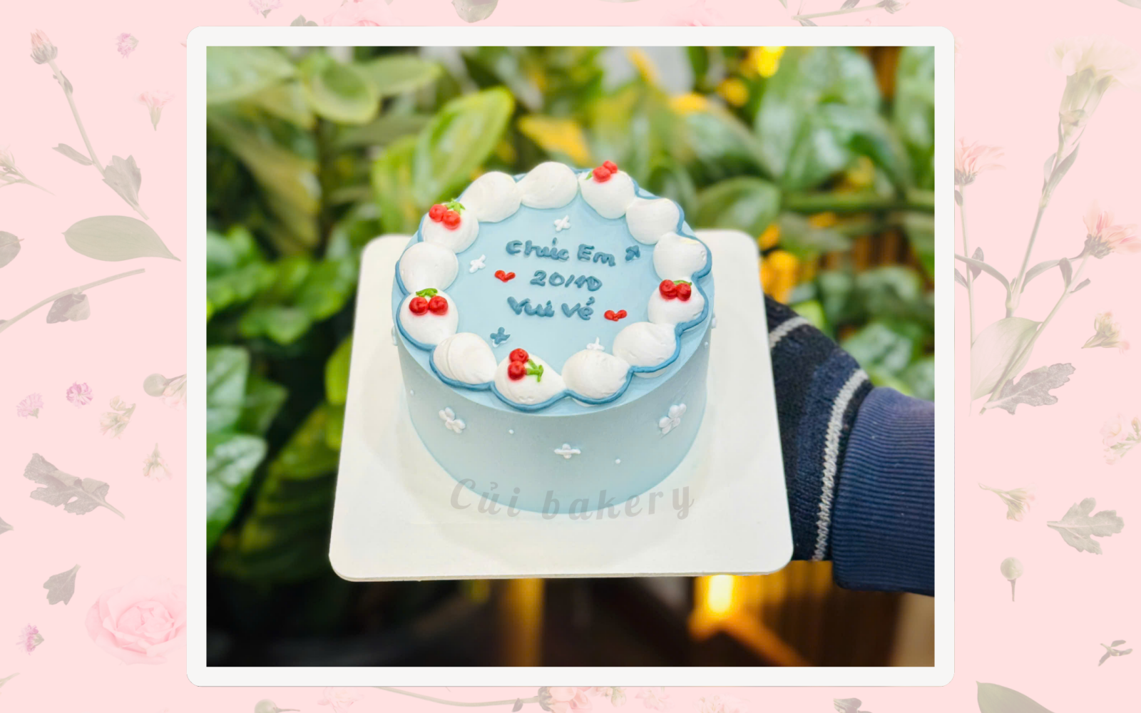 Củi Bakery Đà Lạt, mẫu bánh mini đẹp