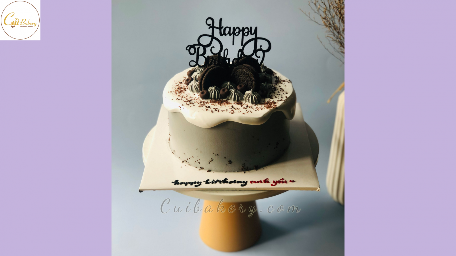 bánh concept cho nam